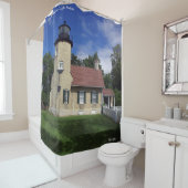 Duschvorhang der White River Light Station (Beispiel)