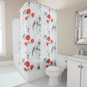 Duschvorhang des Barock Horses (Beispiel)