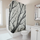 Duschvorhang des Baumzweiges (Beispiel)