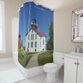 Duschvorhang des Grand Traverse Lighthouse (Beispiel)