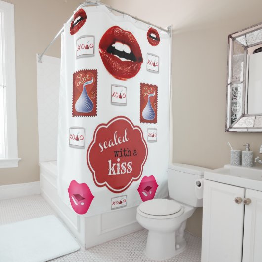 Duschvorhang des Teenagers (Beispiel)