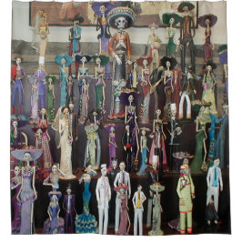 Duschvorhang Día de Muertos (Tag der Toten)