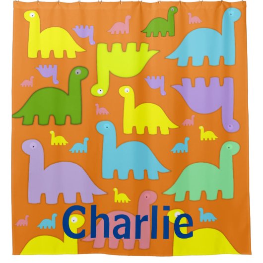 Duschvorhang Dinosaur (Vorderseite)