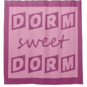 Duschvorhang "Dorm Sweet Dorm" (Vorderseite)