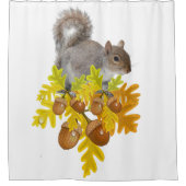 Duschvorhang Eichhörnchen Acorn (Vorderseite)