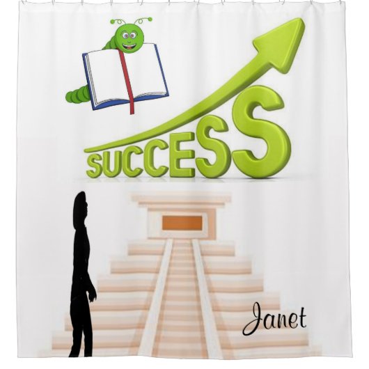 Duschvorhang Erfolg Frauen (Vorderseite)