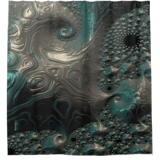 Duschvorhang - F925 "Metallica" 2 (Vorderseite)