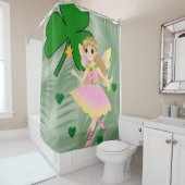 Duschvorhang Fairy am Saint Patrick's Day (Beispiel)