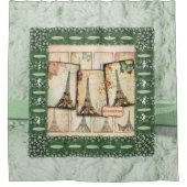 Duschvorhang Frankreich (Vorderseite)