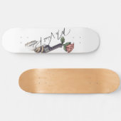 Duschvorhang - Frau Velvet Revolver Skateboard (Horizontal)