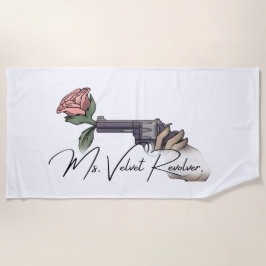 Duschvorhang - Frau Velvet Revolver Strandtuch