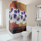 Duschvorhang für Abstrakte Kunst der Frühjahrsgeom (Beispiel)