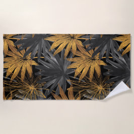 Duschvorhang für ästhetische Blumen Strandtuch