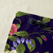 Duschvorhang für ästhetische Blumen Strandtuch (Beispiel)