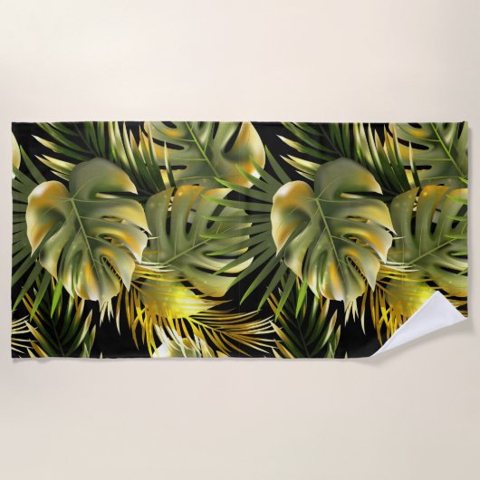 Duschvorhang für ästhetische Blumen Strandtuch (Vorderseite)