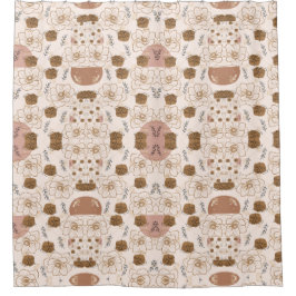 Duschvorhang für die Ästhetik