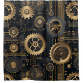 Duschvorhang für Industrieschiche (Vorderseite)