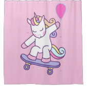 Duschvorhang für Mädchen (Vorderseite)