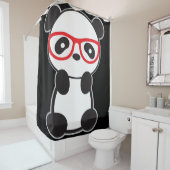 Duschvorhang für Panda-Bären - Wohngestaltung (Beispiel)