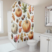 Duschvorhang für Pumpkin Fall (Beispiel)