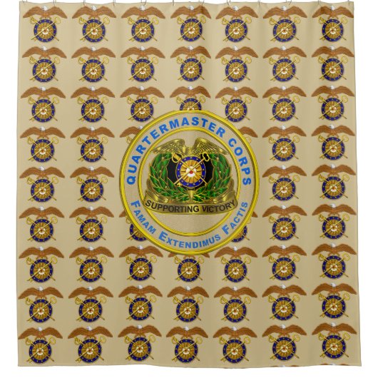 Duschvorhang für Quartermaster-Korps (Vorderseite)