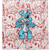 Duschvorhang für Scare Bear (Vorderseite)