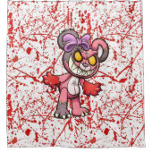 Duschvorhang für Scare Bear (Vorderseite)