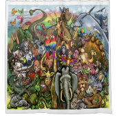 Duschvorhang für Tiere (Vorderseite)