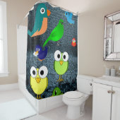 Duschvorhang für Wildvögel (Beispiel)