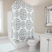 Duschvorhang Grau (Beispiel)