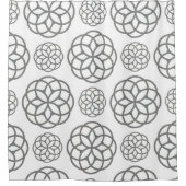 Duschvorhang Grau (Vorderseite)