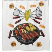 Duschvorhang-Grill Duschvorhang (Vorderseite)