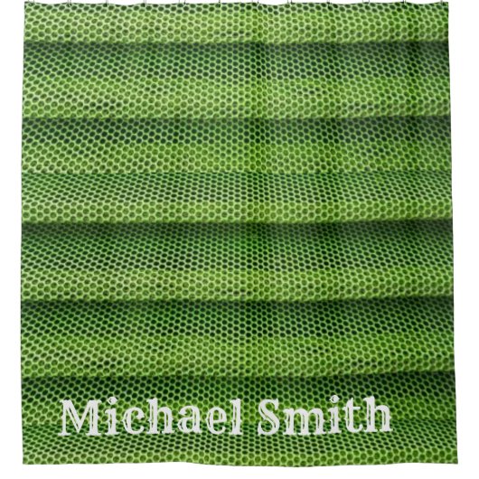 Duschvorhang Grün (Vorderseite)