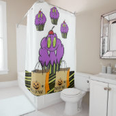 Duschvorhang Halloween (Beispiel)