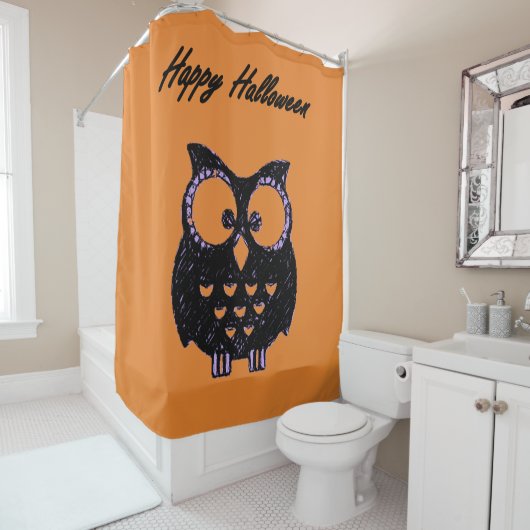 Duschvorhang Halloween (Beispiel)