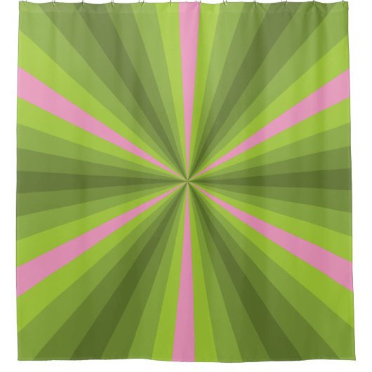 Duschvorhang im Frühjahr (Vorderseite)