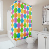 Duschvorhang im Retro-Stil (Beispiel)