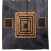 Duschvorhang in Rosa (Vorderseite)