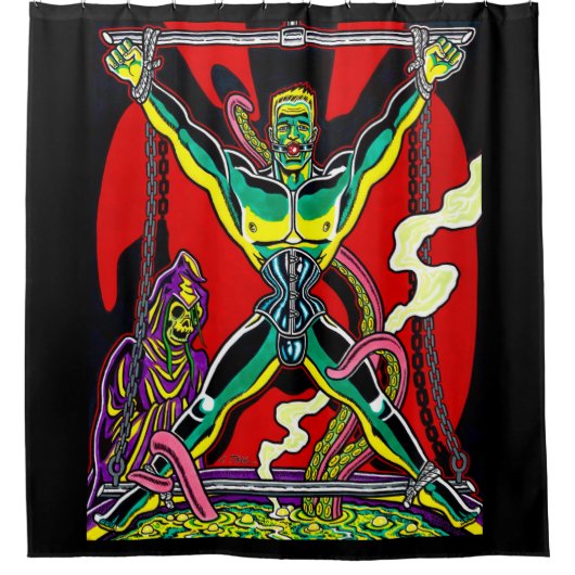 Duschvorhang "In Soup" (Vorderseite)