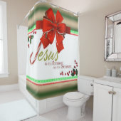 Duschvorhang Jesus (Beispiel)