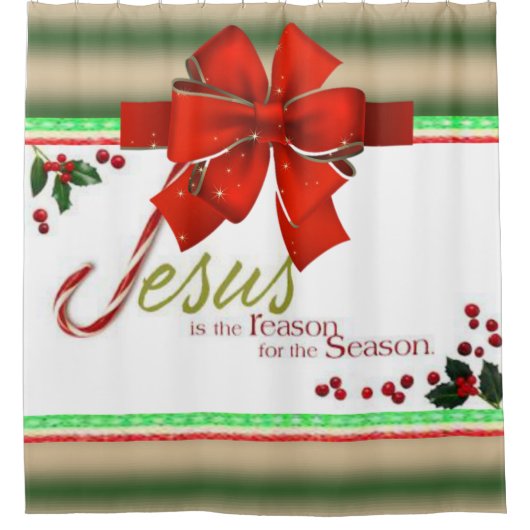 Duschvorhang Jesus (Vorderseite)