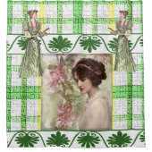 Duschvorhang Kariert (Vorderseite)