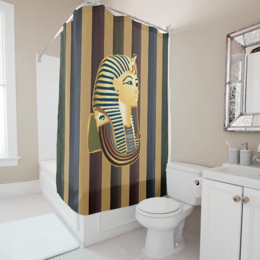 Duschvorhang King Tut (Beispiel)