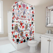 Duschvorhang Königin (Beispiel)