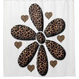 Duschvorhang Leopard