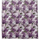 Duschvorhang lila & weiß Lilac (Vorderseite)