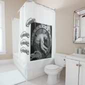 Duschvorhang Mechanik (Beispiel)