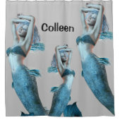 Duschvorhang-Meerjungfrau Duschvorhang (Vorderseite)