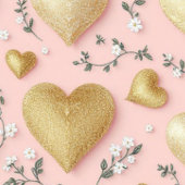 Duschvorhang mit Blush & Gold Liebe