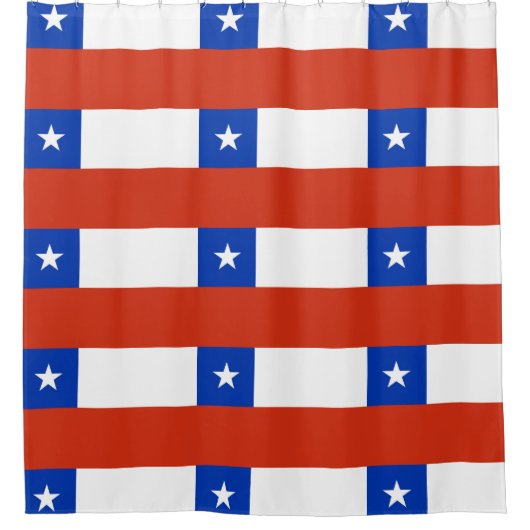 Duschvorhang mit Chile (Vorderseite)